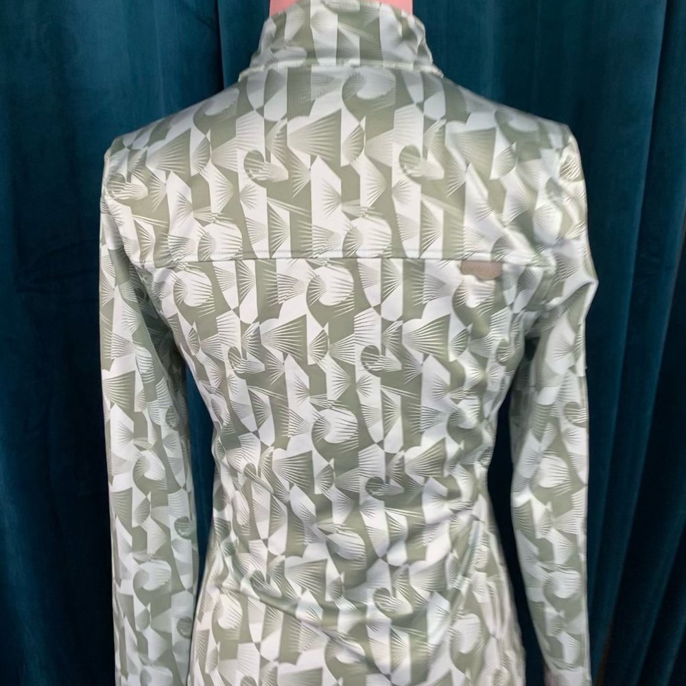 Saucony Full Zip Geo Print Running Jacket - Picture 6 of 7